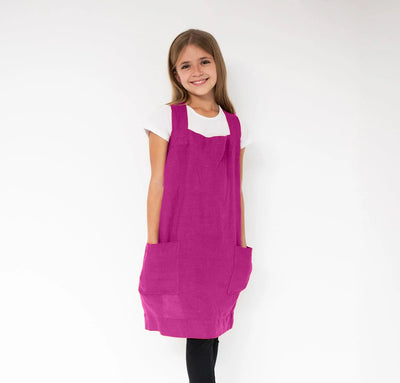 Child's Linen Pinafore-Apron