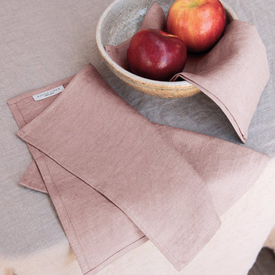 Orkney Linen 12" Lunch Napkin Set