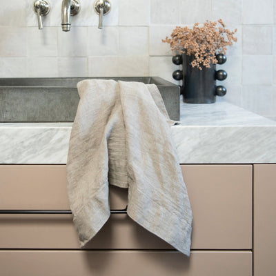 Orkney Linen Towel Set (2 Hand Towels, 2 Bath Towels)