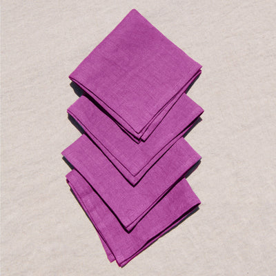 Orkney Linen 12" Lunch Napkin Set