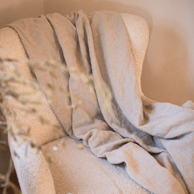 Orkney Linen Throw Blanket