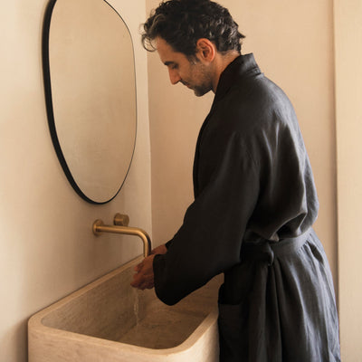 Orkney Linen Robe