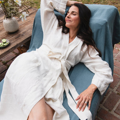 Orkney Linen Robe