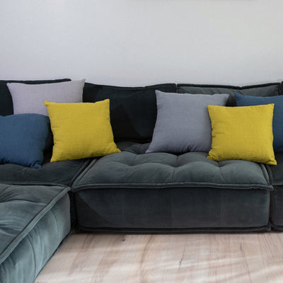 Orkney Linen Square Throw Pillow Cover (Ready to Ship)