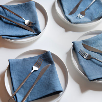 Orkney Linen 12" Lunch Napkin Set
