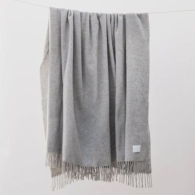 100% Merino Wool Throw Blanket