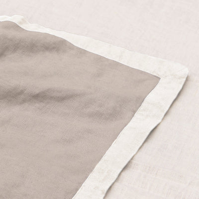 Bordered Linen Napkin