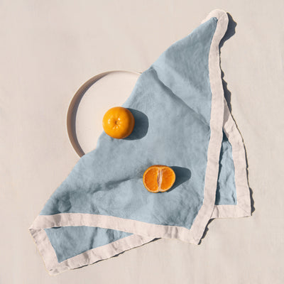 Bordered Linen Napkin