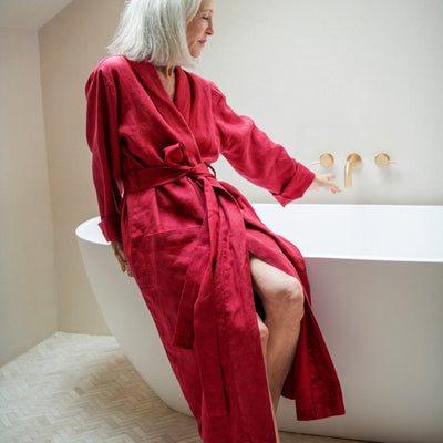 Orkney Linen Robe