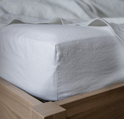 Orkney Linen Fitted Sheet (Twin XL & Full)