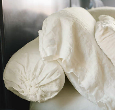 Orkney Linen Bolster Pillow Cover