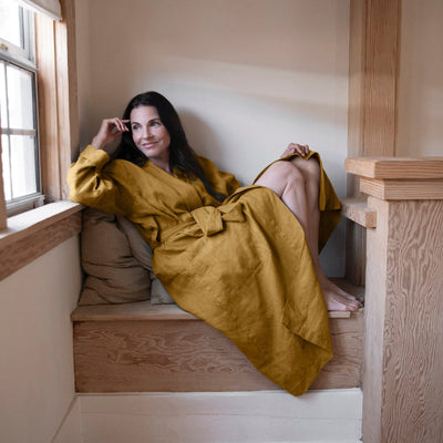 Orkney Linen Robe