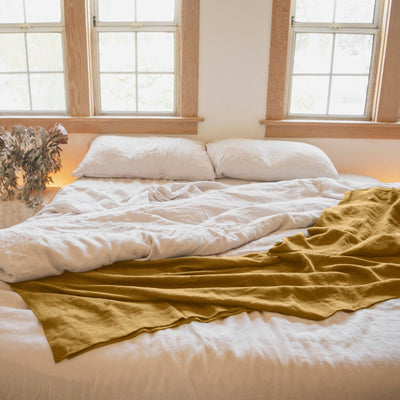 Orkney Linen Bed Blanket