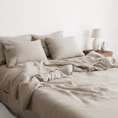 Smooth Linen Duvet Cover