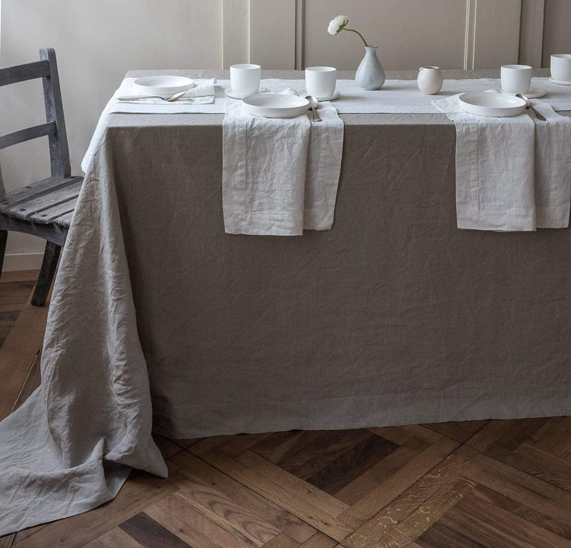 Smooth Linen Tablecloth (Ready to ship)