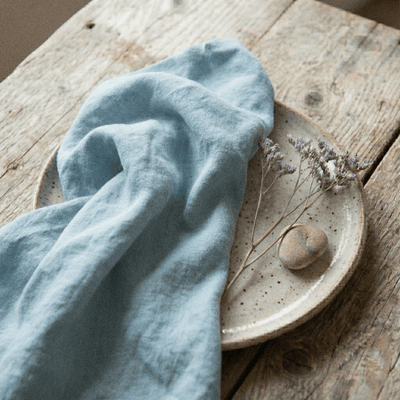 Smooth Linen 12" Lunch Napkin Set