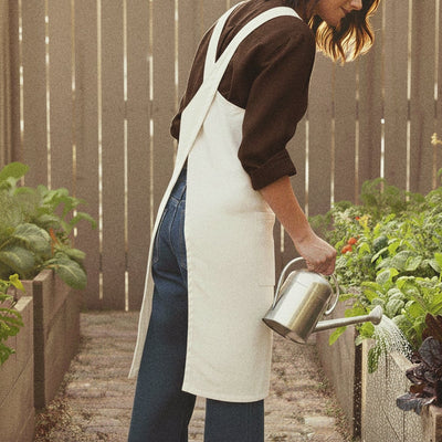 The Bella Linen Pinafore-Apron