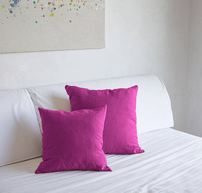Orkney Linen Square Throw Pillow Cover (Ready to Ship)