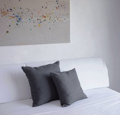 Orkney Linen Square Throw Pillow Cover (Ready to Ship)