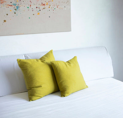 Orkney Linen Square Throw Pillow Cover (Ready to Ship)