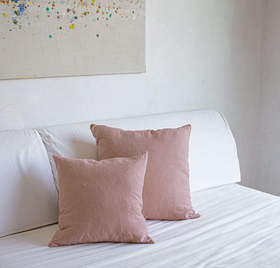 Orkney Linen Square Throw Pillow Cover (Ready to Ship)