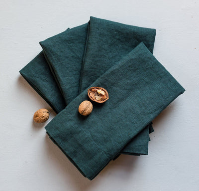 Orkney Linen Napkin Set (Choose 4 or 6)
