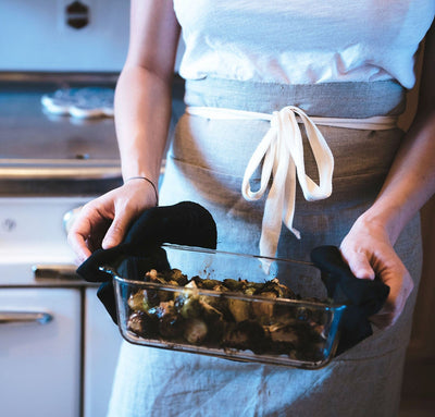 The Linen Half Apron