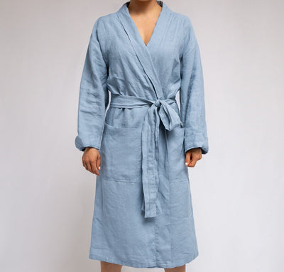 Smooth Linen Robe