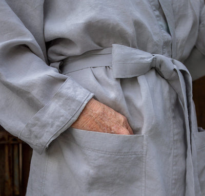 Smooth Linen Robe
