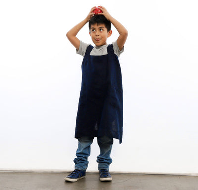 Child's Linen Pinafore-Apron