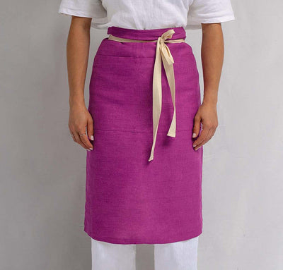 The Linen Half Apron