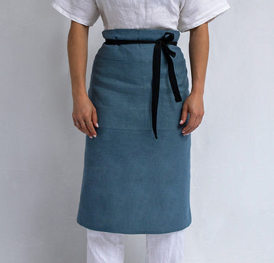 The Linen Half Apron