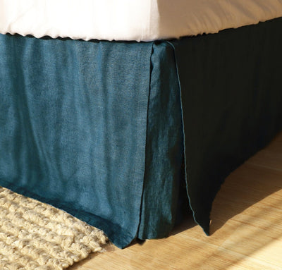 Orkney Linen Bed Skirt (Ready to Ship)