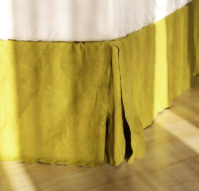 Orkney Linen Bed Skirt (Ready to Ship)