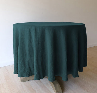 Orkney Linen Round Tablecloth
