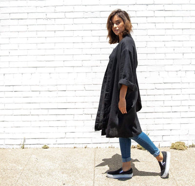 Linen Kimono Robe