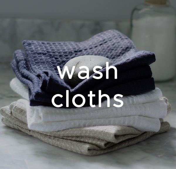 Rough Linen | Orkney Linen Wash Cloths Trio | Fog