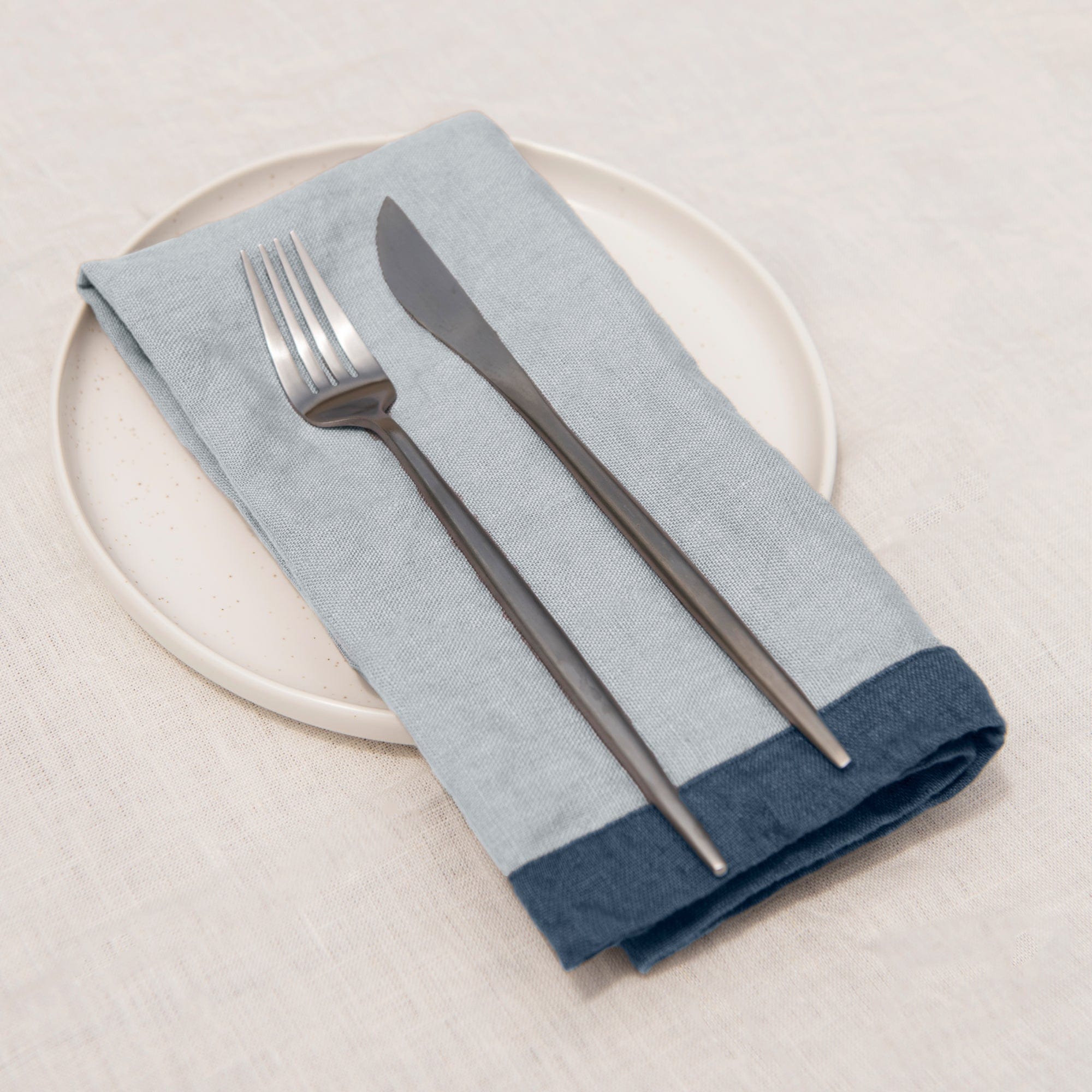 Bordered Linen Napkin