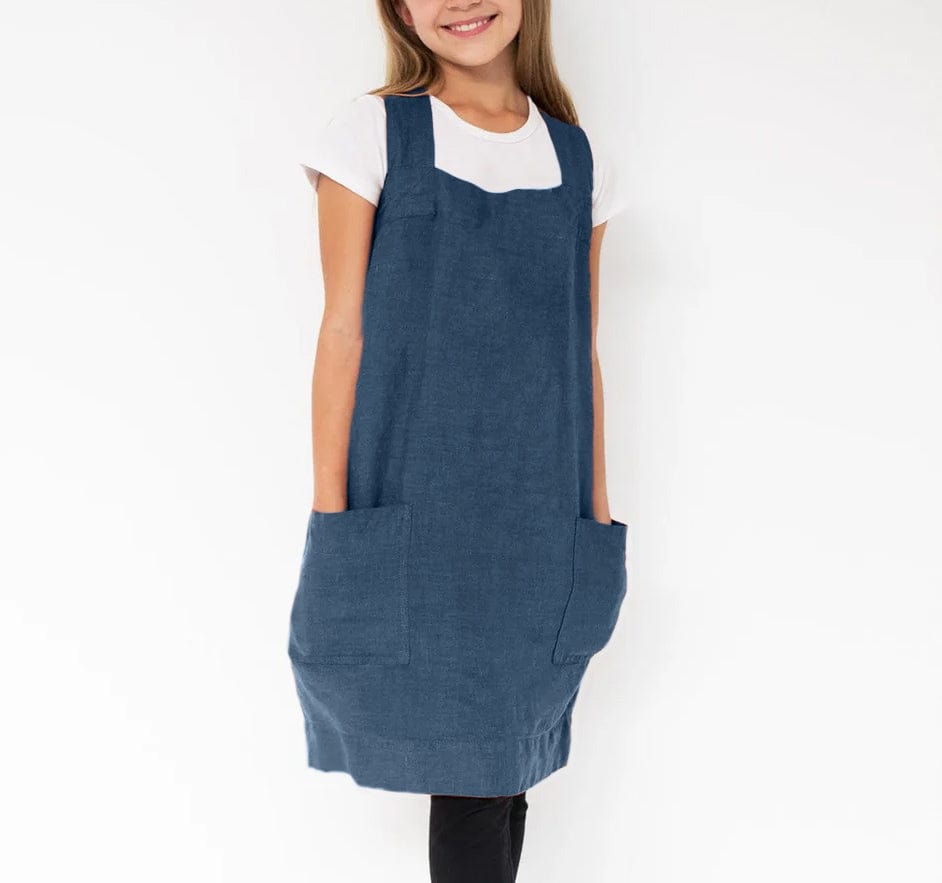 Child's Linen Pinafore-Apron