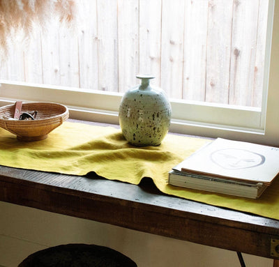 Orkney Linen Table Runner (Ready to ship)
