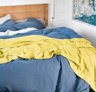 Orkney Linen Bed Blanket