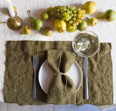 St. Barts Linen Placemat (Ready to ship)