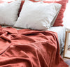 St. Barts Linen Bed Blanket