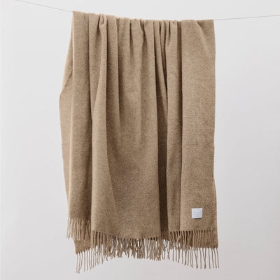100% Merino Wool Throw Blanket
