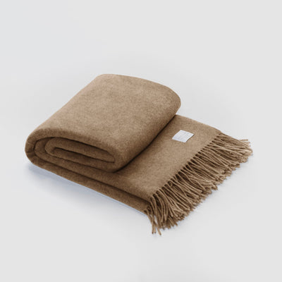 100% Merino Wool Throw Blanket