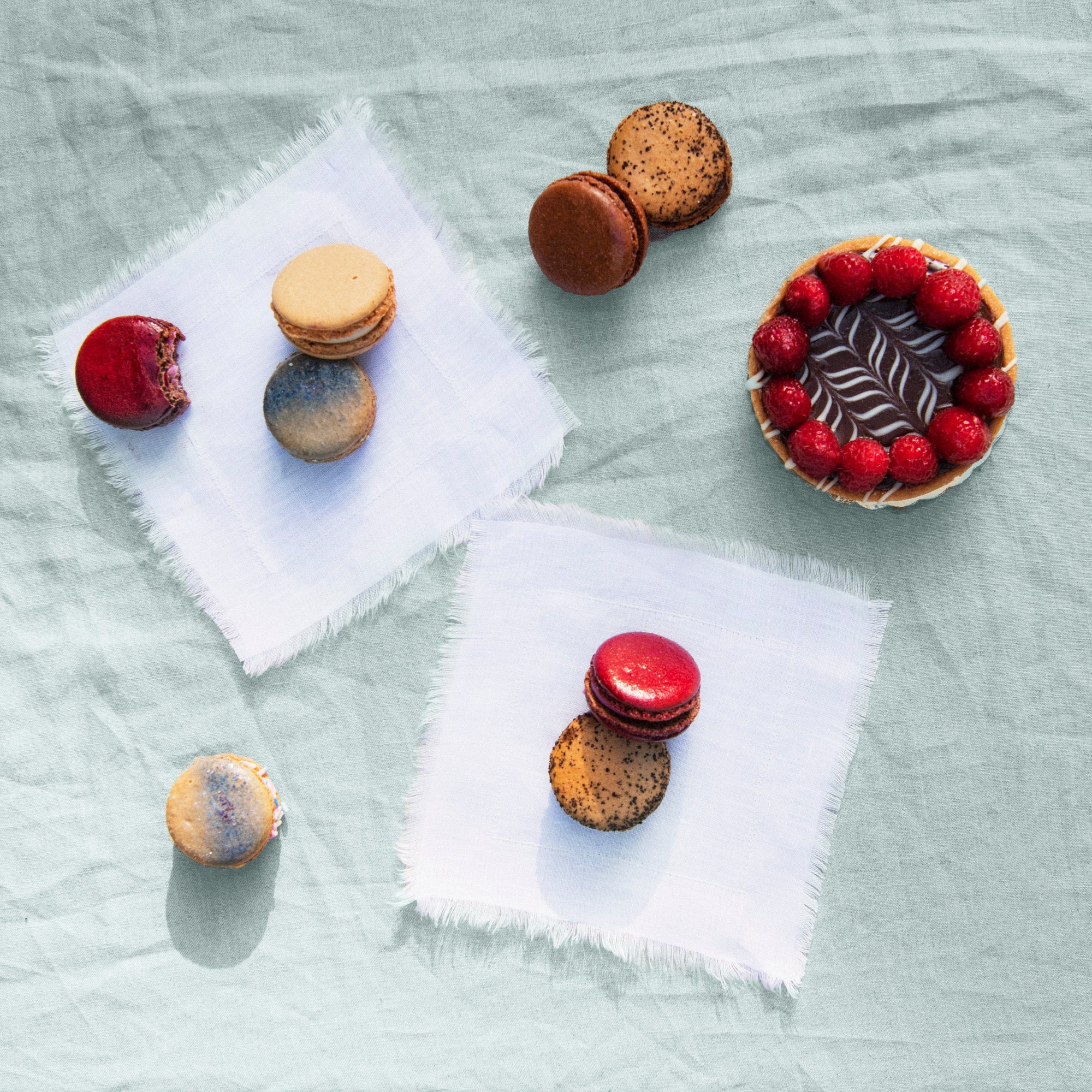 Best Linen Cocktail Napkins Set