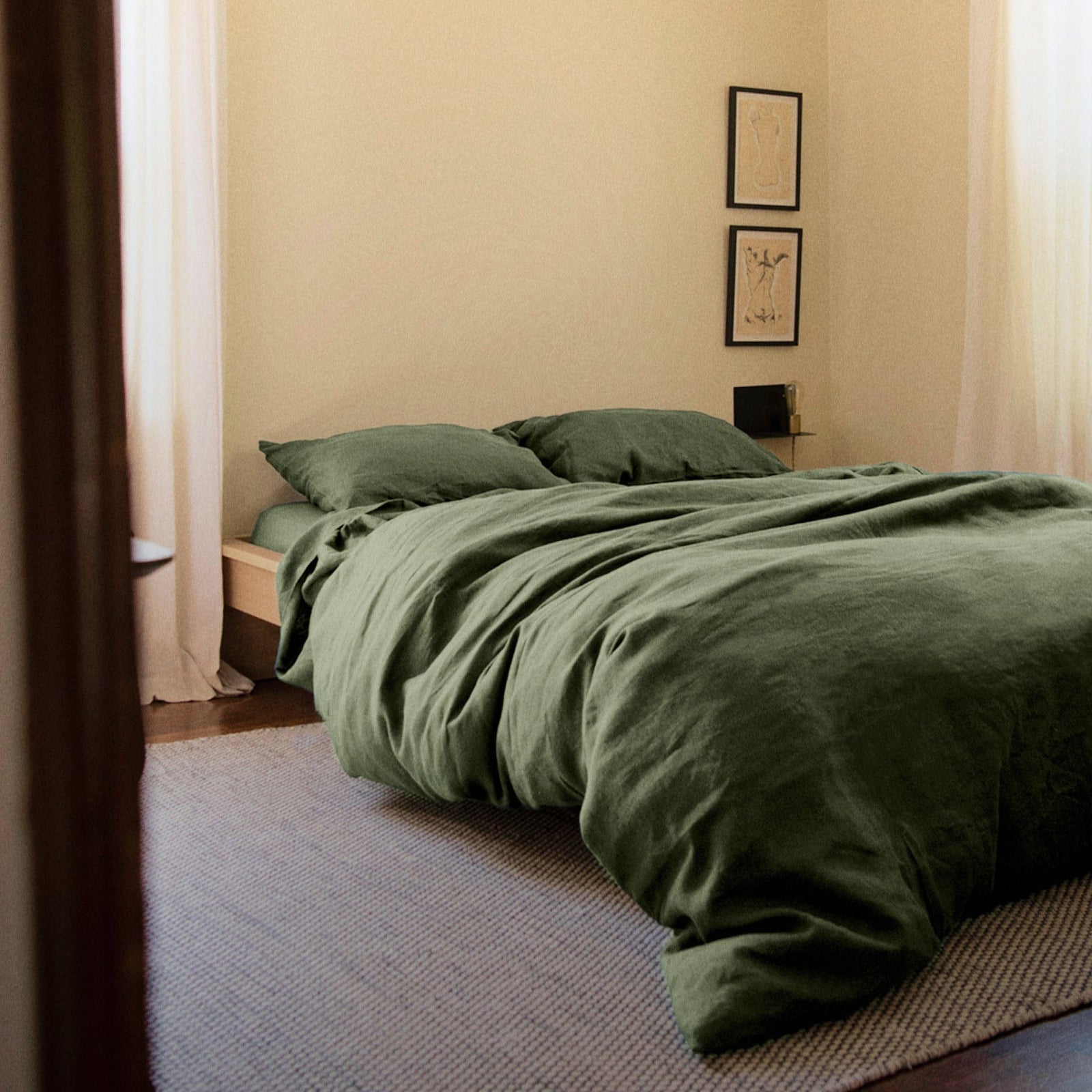 St. Barts Linen Duvet Cover