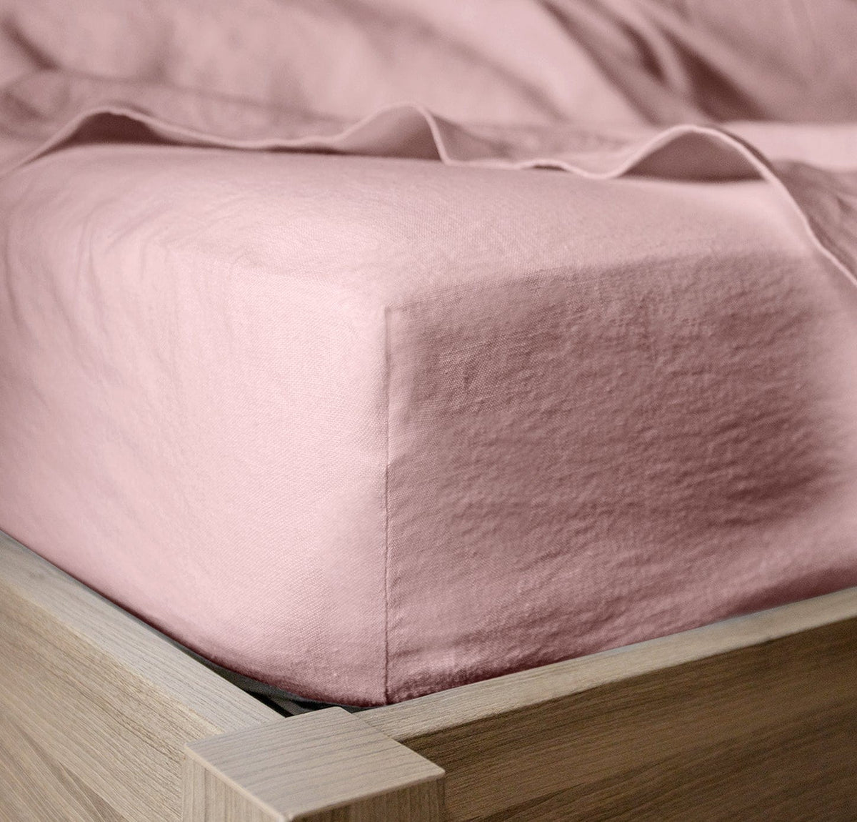 Linen Roots Sheets Best Heavyweight Linen Fitted Sheets | by Rough Linen