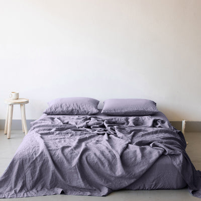 Smooth Linen Bed Blanket