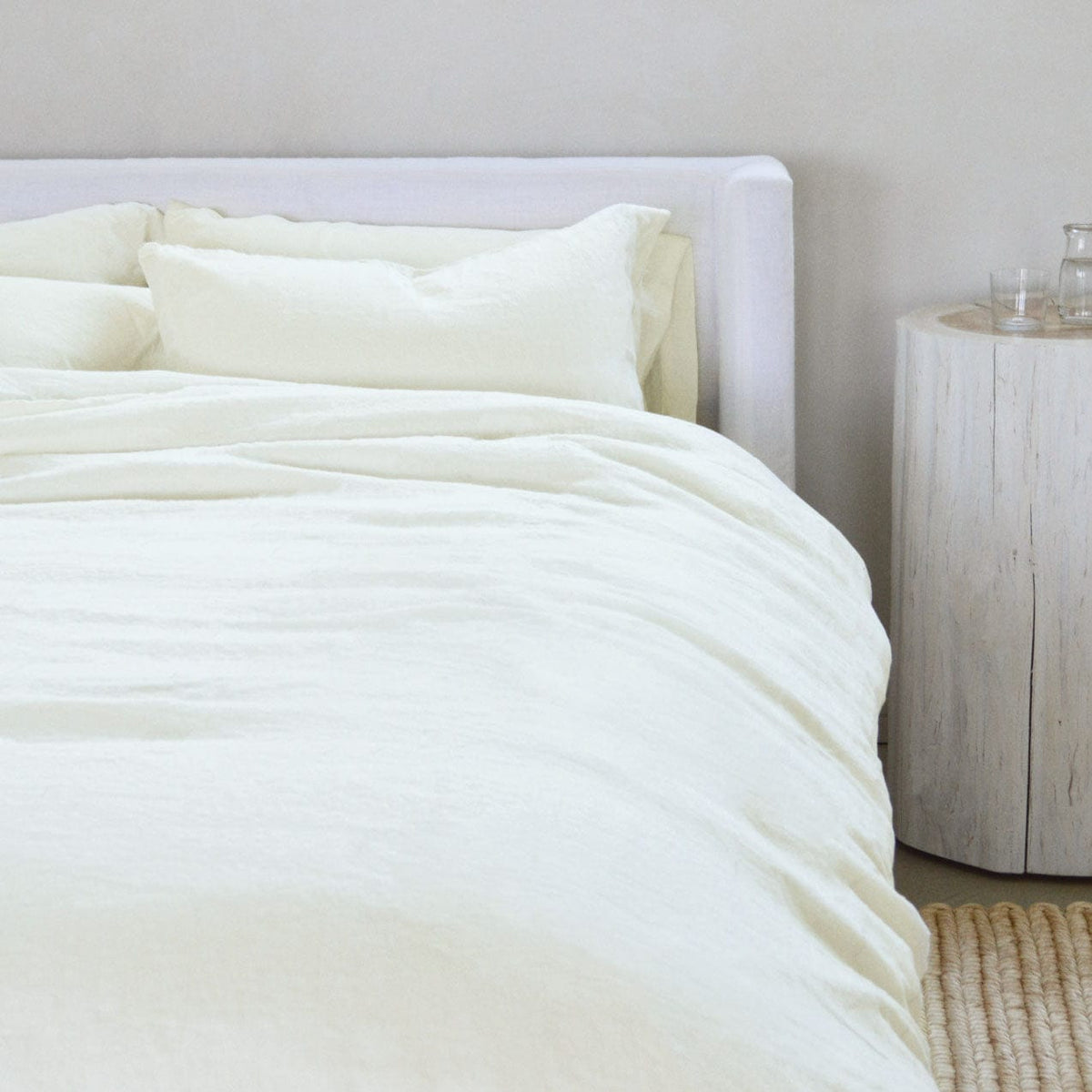 100% Linen Duvet Covers | Rough Linen